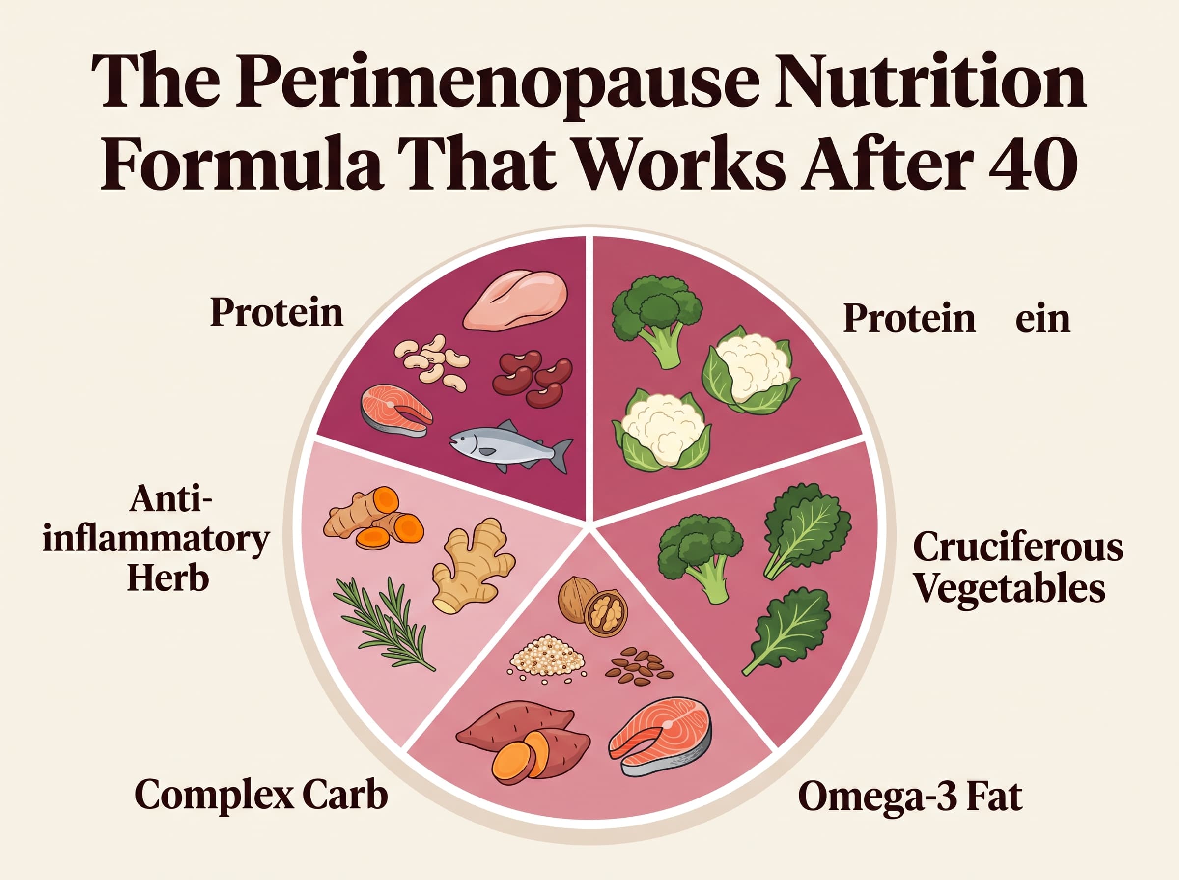 The Nutrition Formula That Actually Works for Women After 40 in Perimenopause